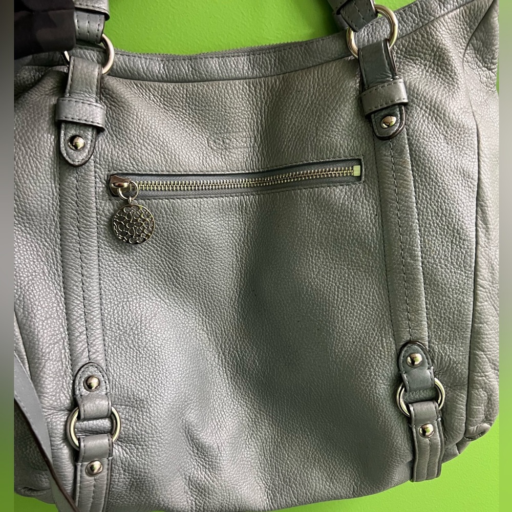 Coach Bag with Handles and Cross Body Strap